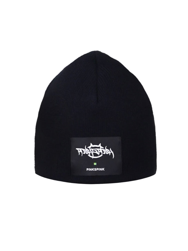 LOGO Thin Knit Beanie