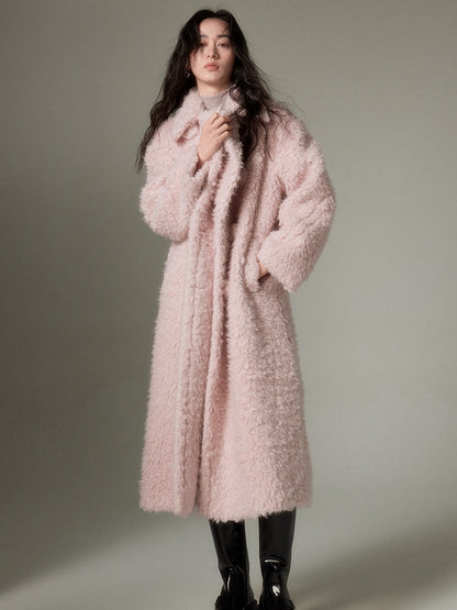 Eco-friendly Mid-length Woolen Coat