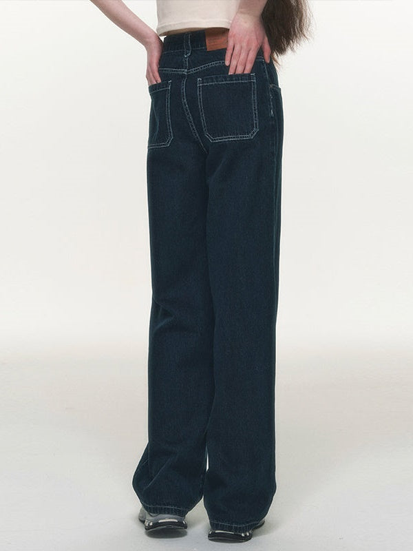 Pantalon en denim en vrac