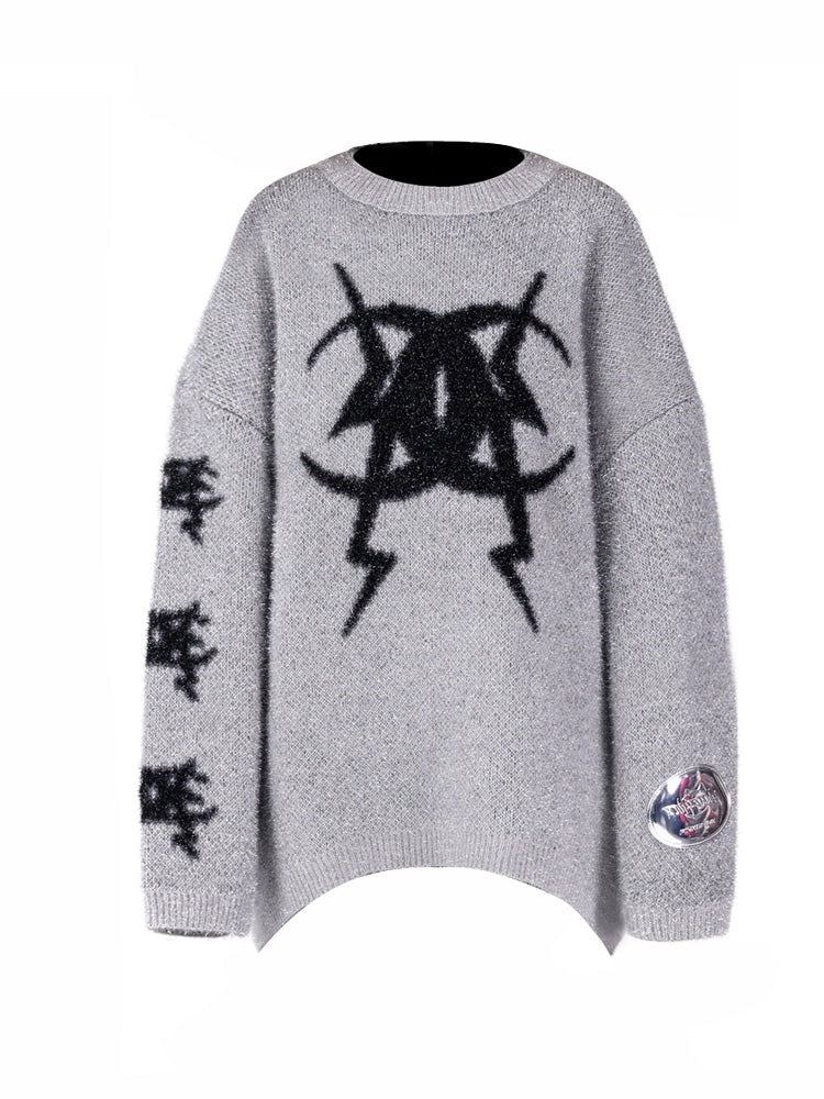 Graphic OverSize Genderless Sweater