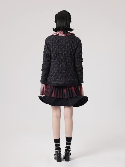 Three-dimensional Fishbone Deformation Skirt