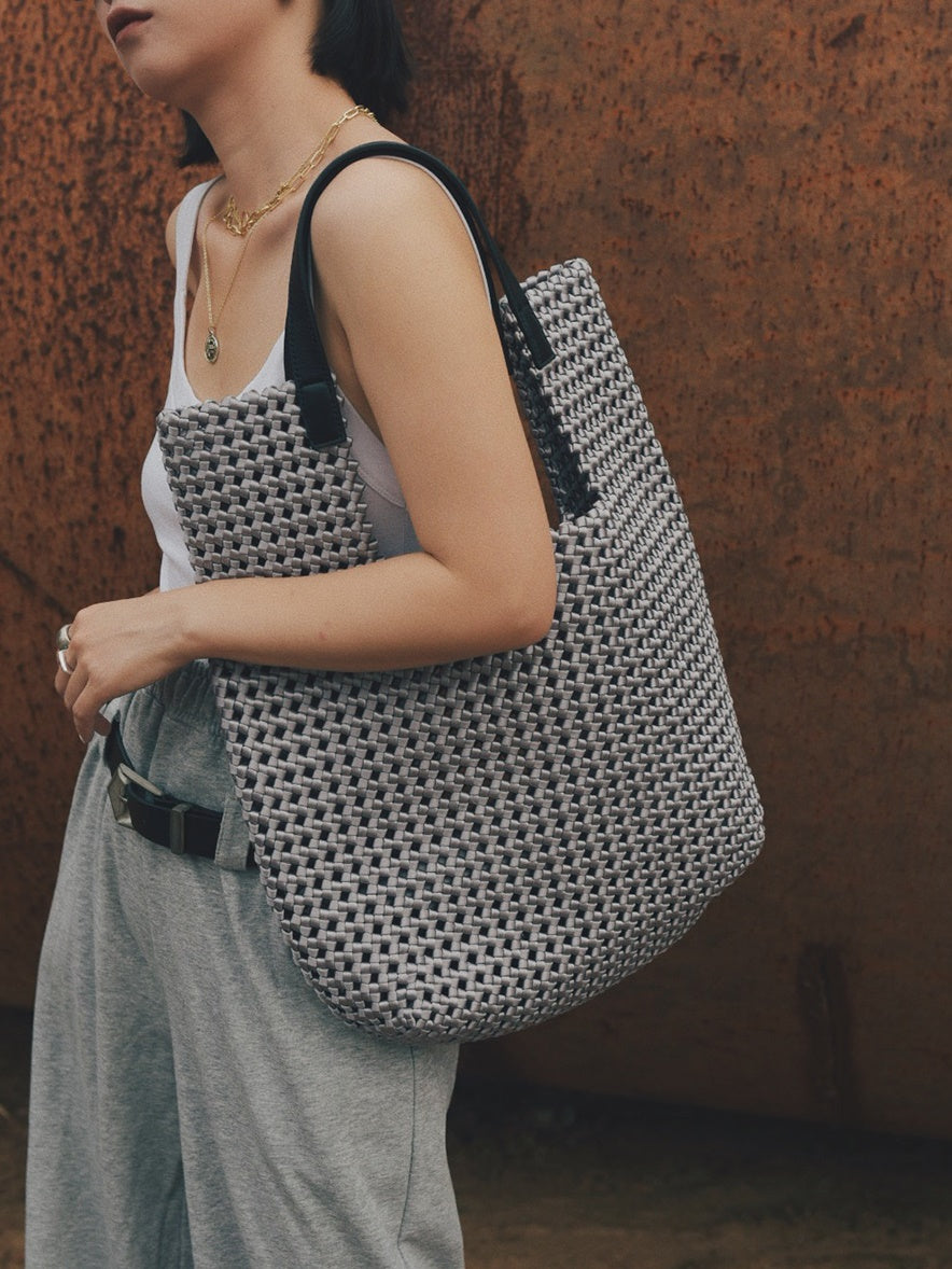 Woven Large Tote Bag