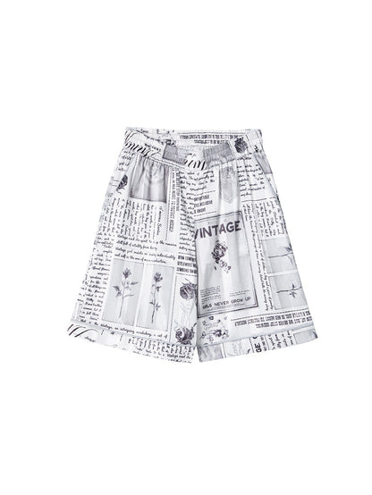 Newspaper Printing Pajamas