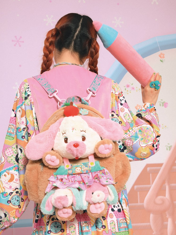 Plush Dog Cute Doll Backpack