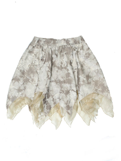 IRREGULAR HEM DESIGN Short Skirt