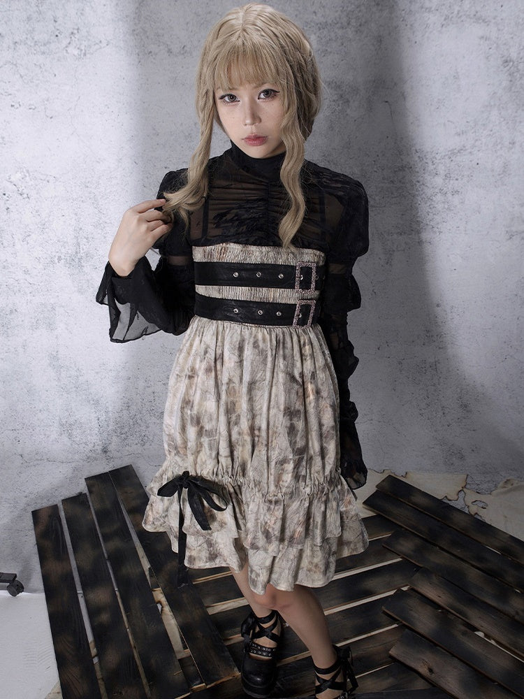 Belt Design 2Way Doll Skirt