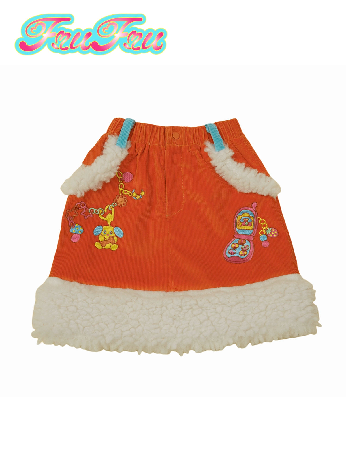 BoA Edge Cute Corduroy Plush Skirt