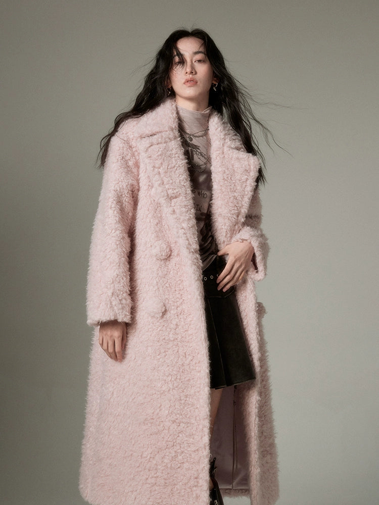 Eco-friendly Mid-length Woolen Coat