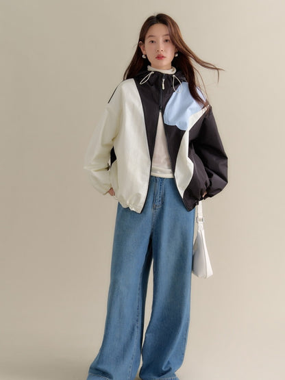 Casual Chic Simple Sporty Windbreaker＆Short-Pants＆Long-Skirt