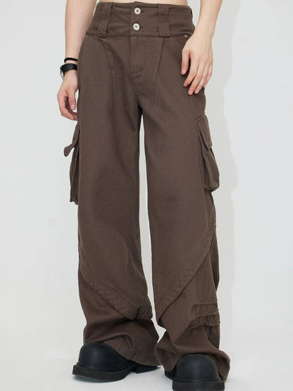 Double Waisted Cargo Pants