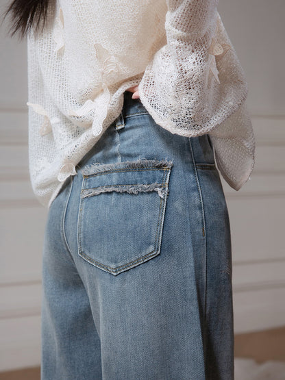 Rebellious Stars Rhinestone Jeans