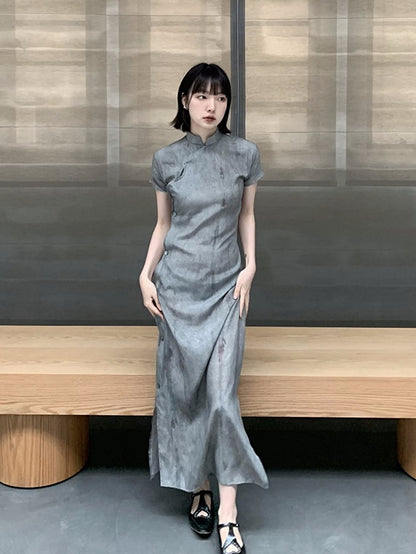 Chices Chic -Kleid im chinesischen Stil