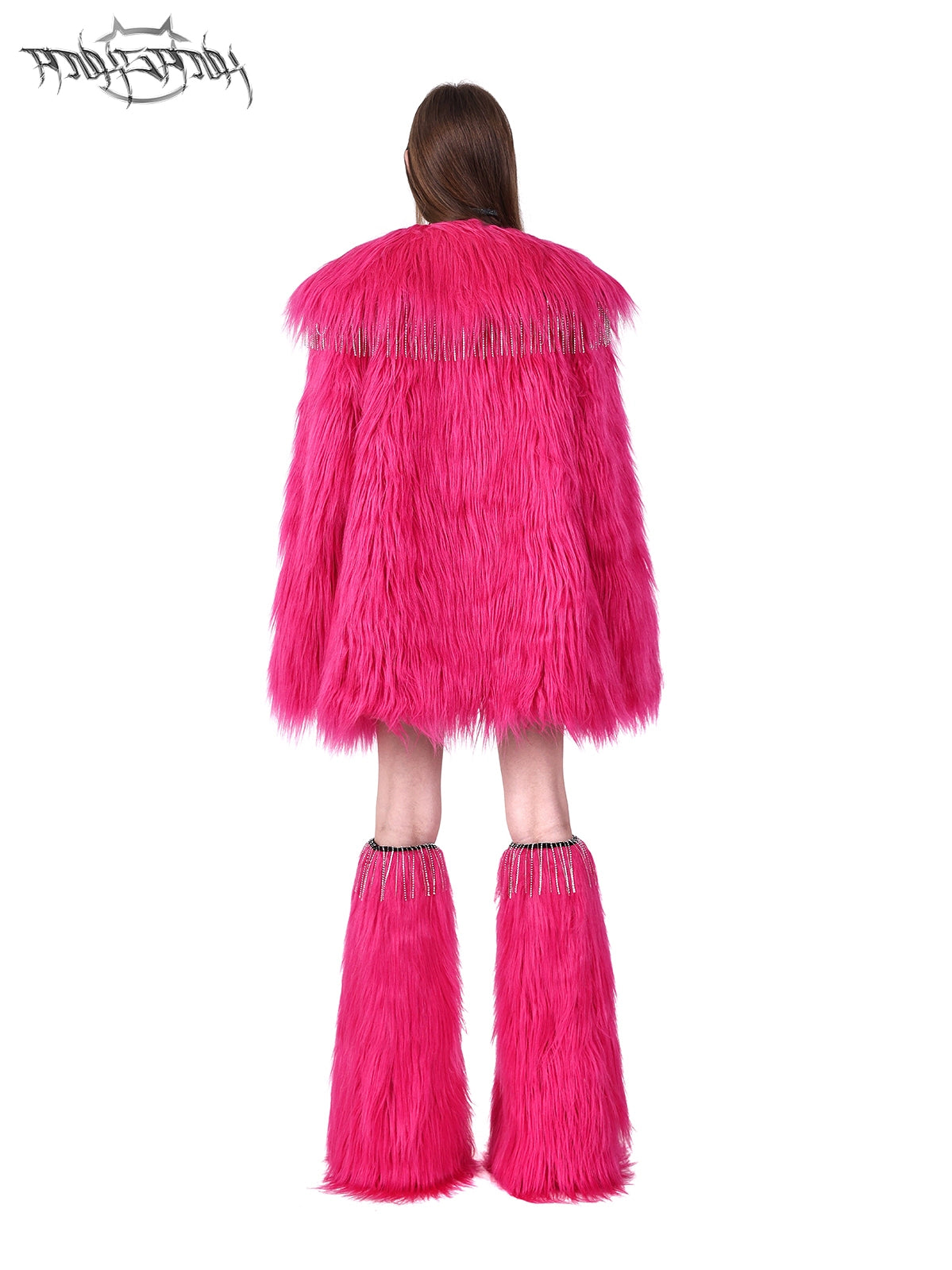 Eco-Friendly Long Hair Fur Jacket