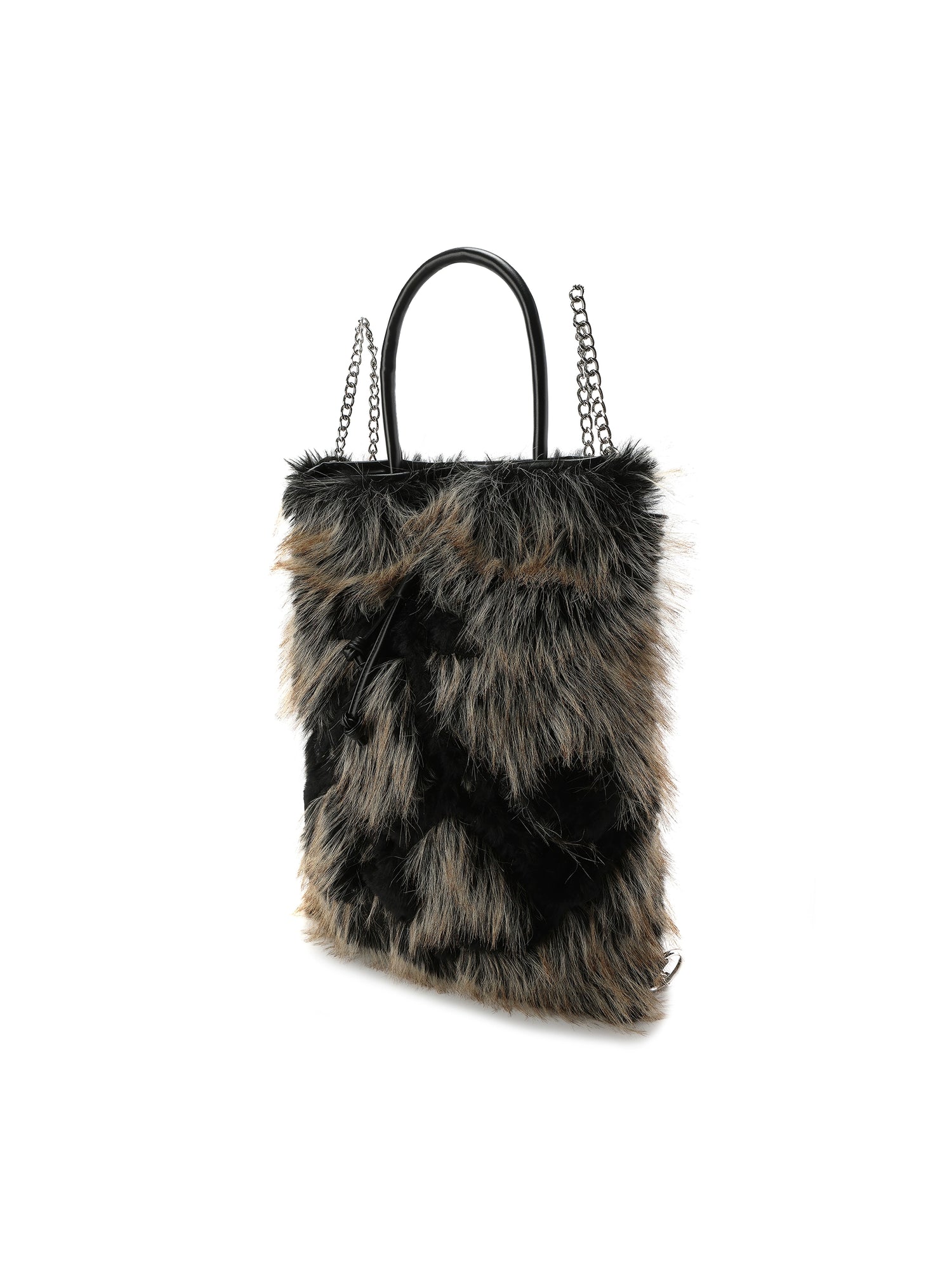 Fur Chain 2Way Backpack &amp; Tote Bag