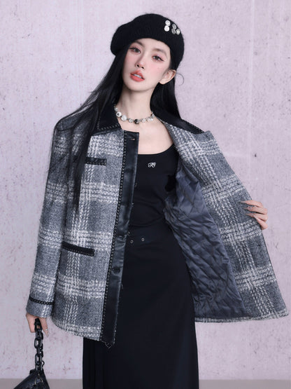 Elegancen kleine Duftplaidjacke