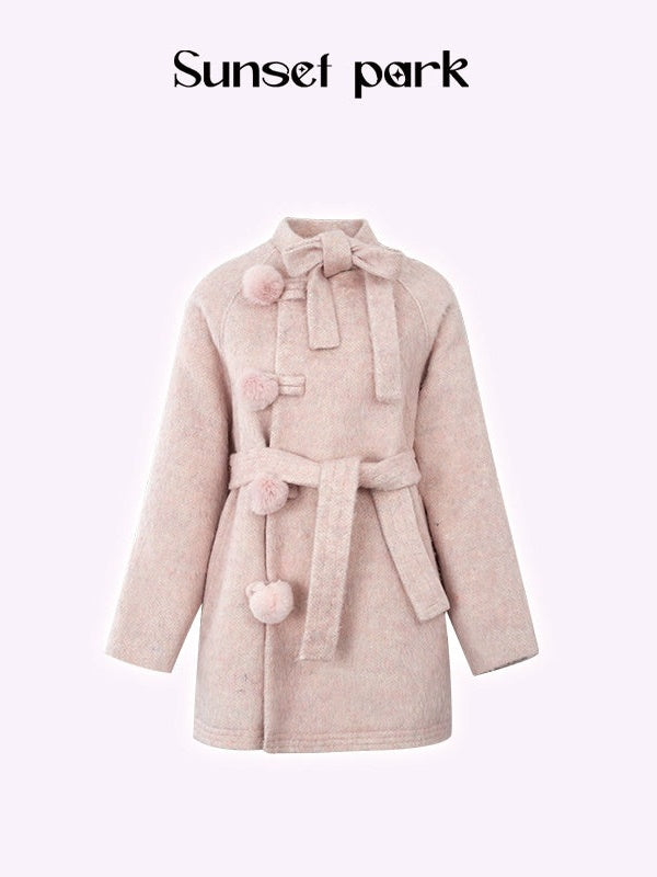 Boule de bol rétro Bouton Cape Coat