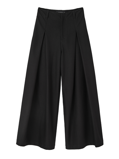 I-shaped Pleated Wide-leg Casual Pants