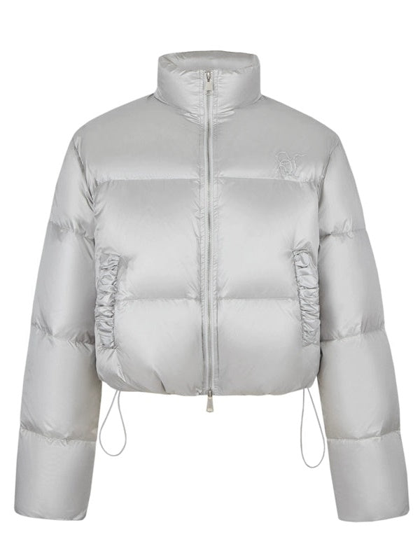 Pearlescent Short Down Jacket