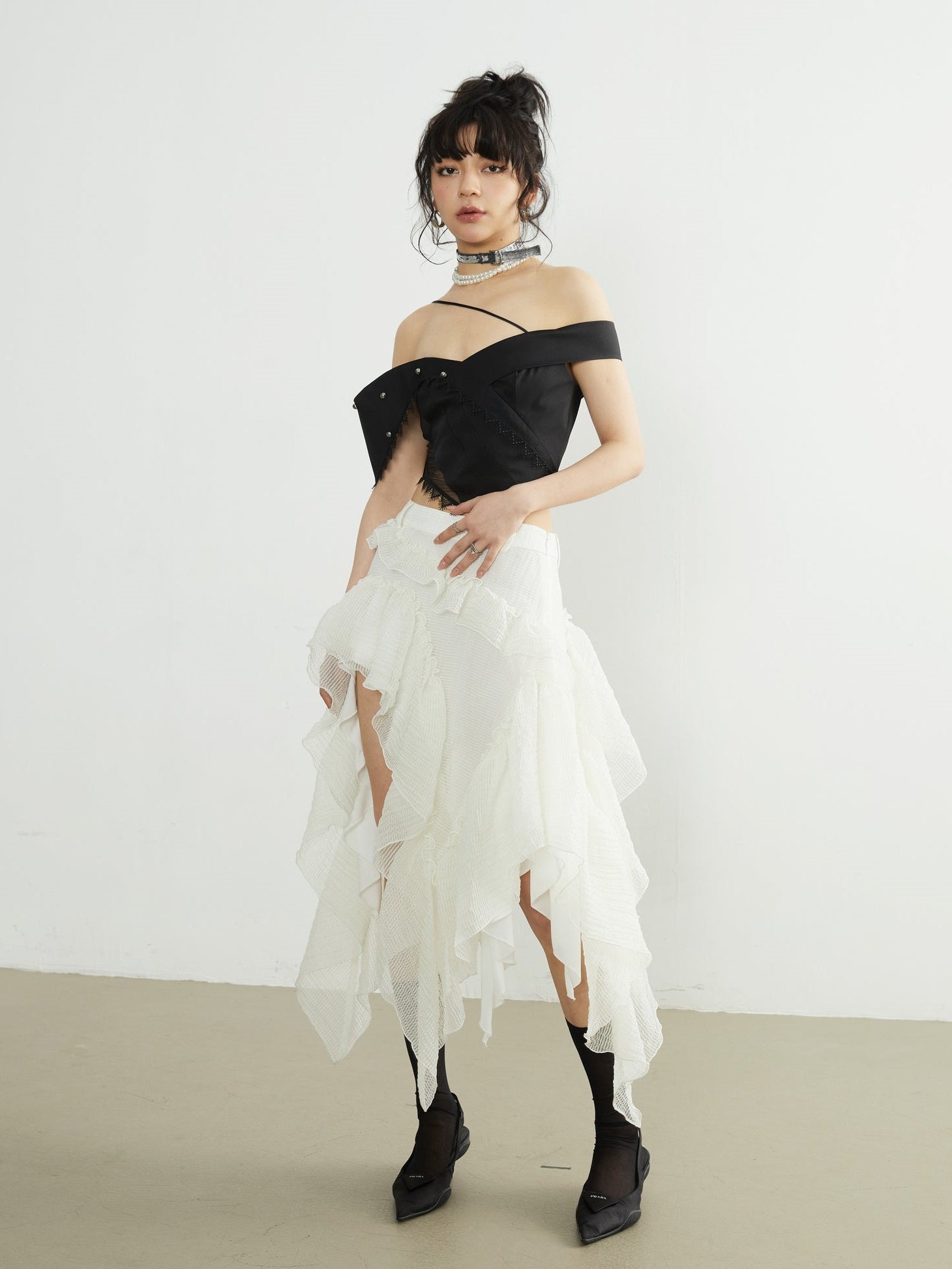 IRREGULAR BROKEN FANTASY FAIRY SKIRT