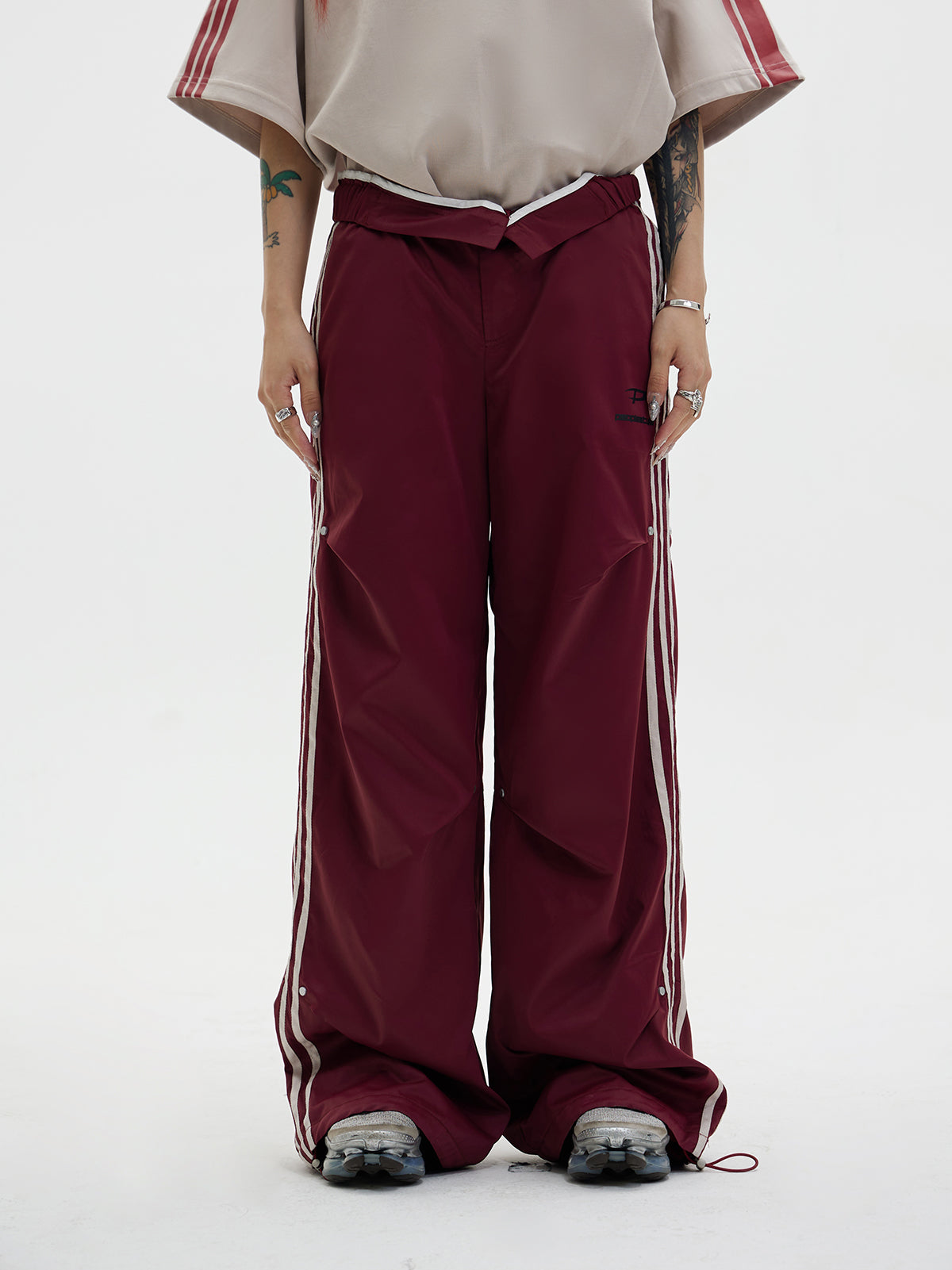 Side Line Loose Track Pants