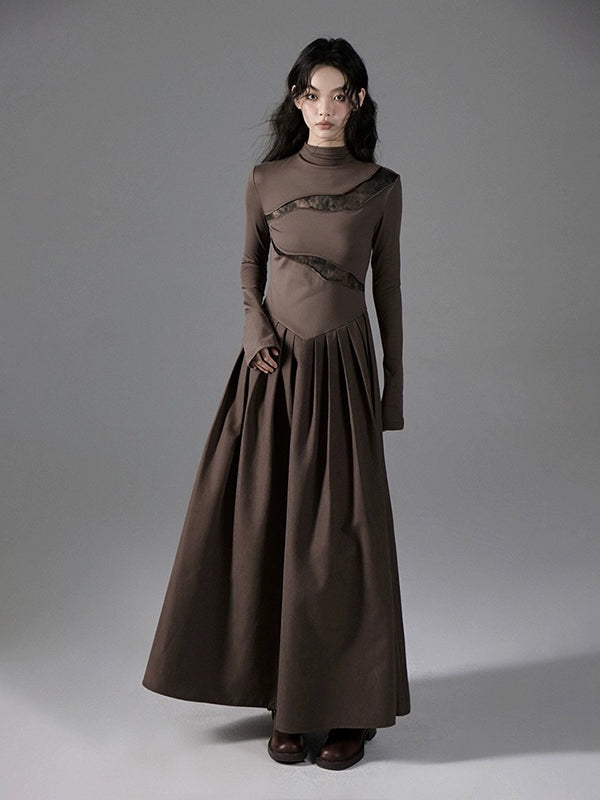 Women's Satin Pleated Angel Sleeve Maxi Dress | Boohoo UK