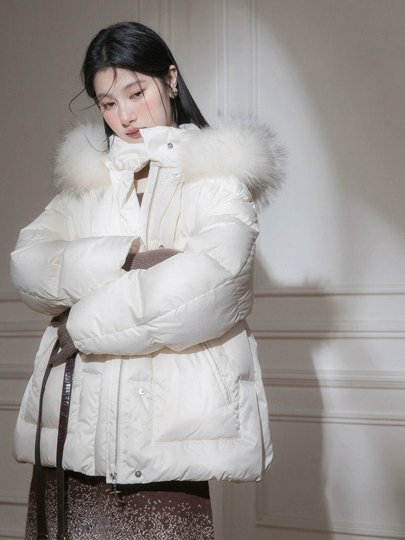 Fur Collar Down Jacket