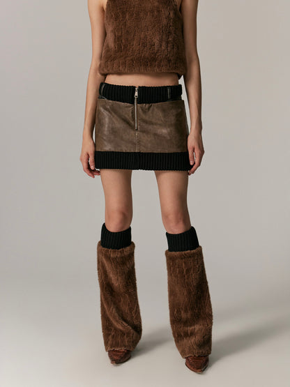 Kni Fur Long Warm Leg-Warmer