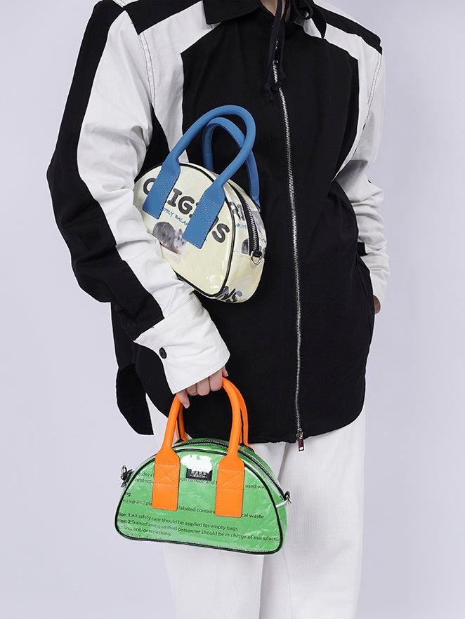 Hit Color Mini Hand Bag