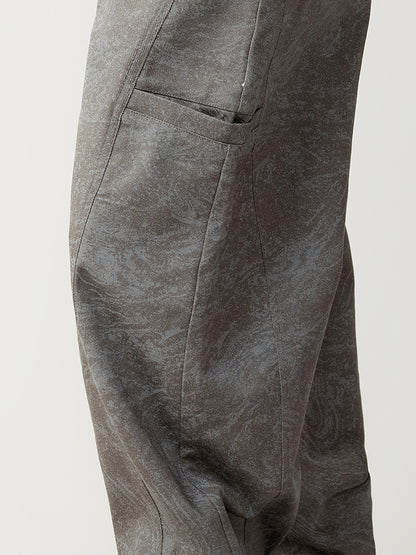 Stir-Dyed Loose Jeans