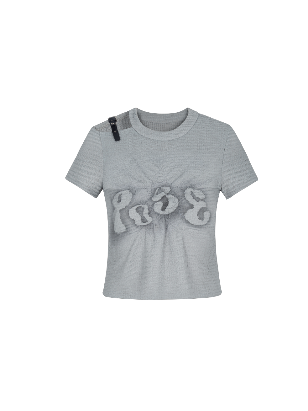 Three-dimensional Folds Asymmetric T-shirt – ARCANA ARCHIVE