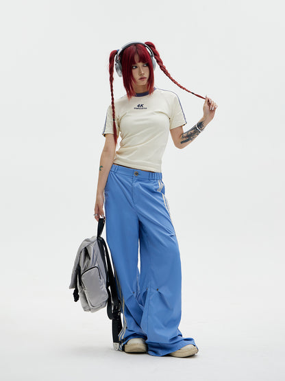 Side Line Loose Track Pants