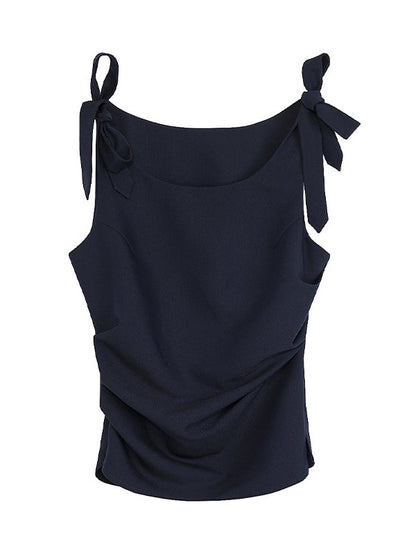 Ribbon -Riemen -Drape Camisole