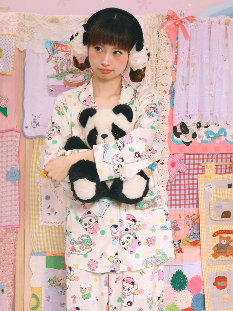 Panda Print Pyjama