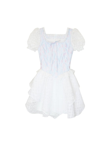 Robe de princesse tulip jacquard