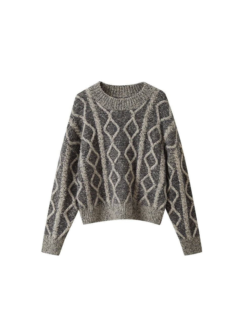 Cable Crew Neck Sweater