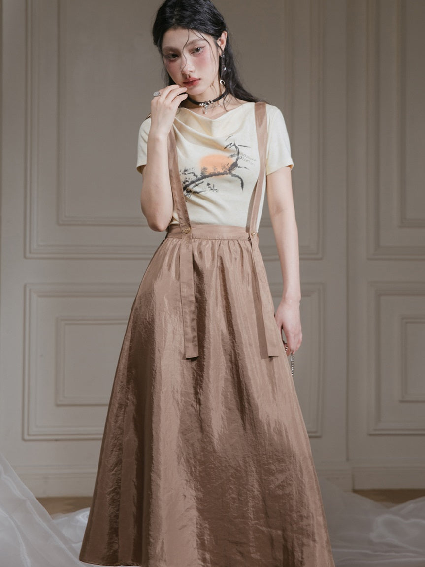 Suspender Long Skirt