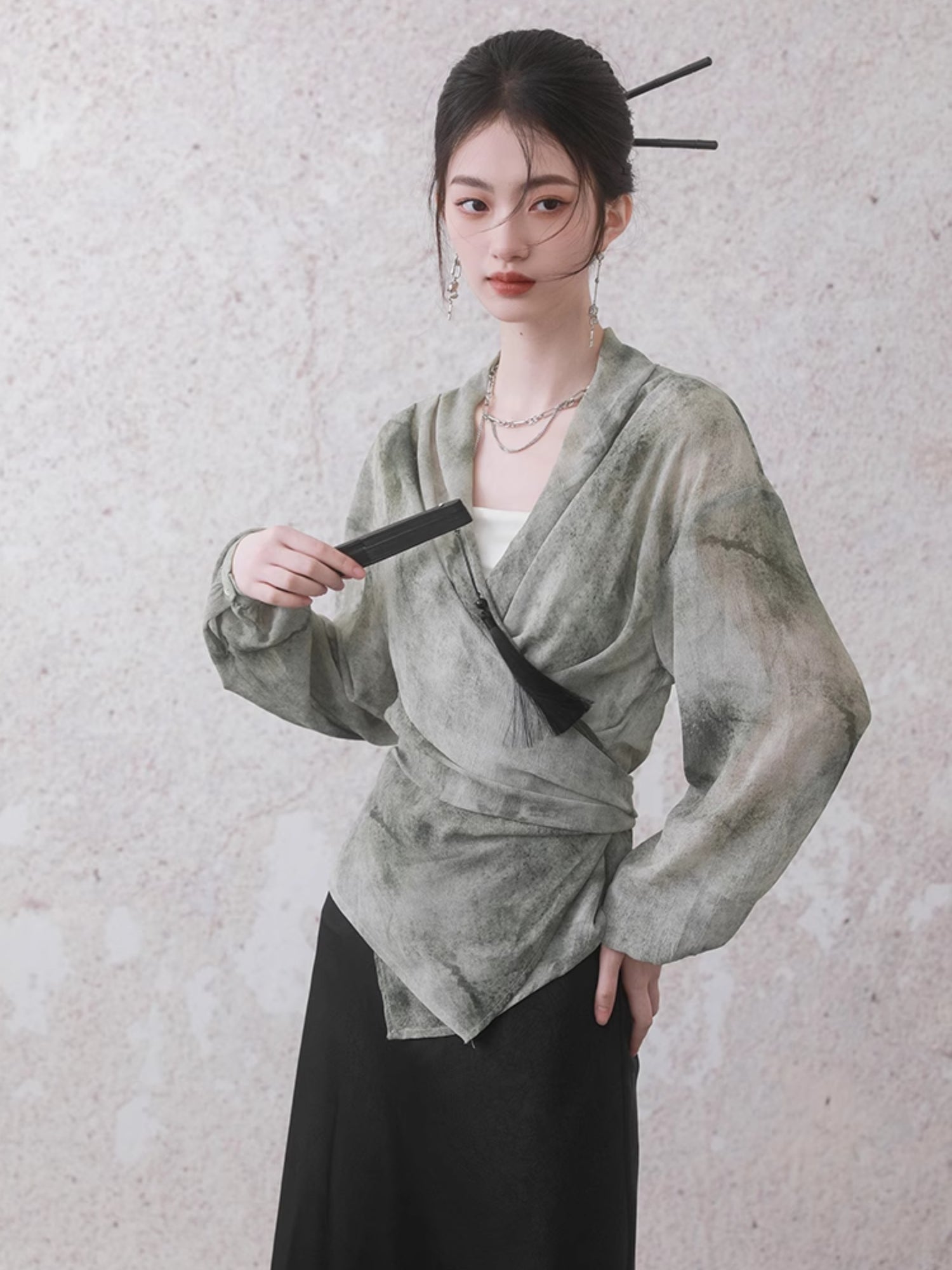 Hazy Fog Style Cachecoeur Shirt