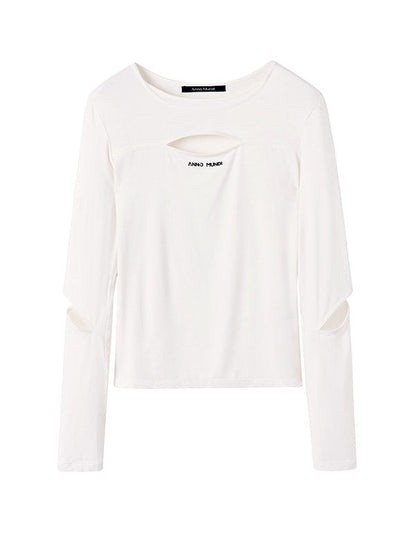 Hollow Long SleeveT-Shirt