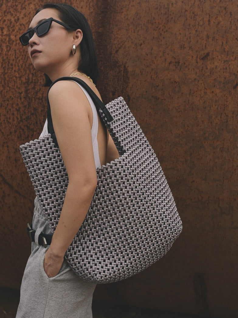 Woven Large Tote Bag