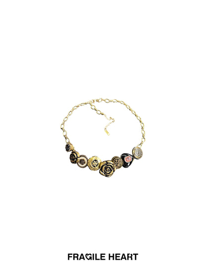 Ethnic Rose Vintage Retro Nichi Necklace