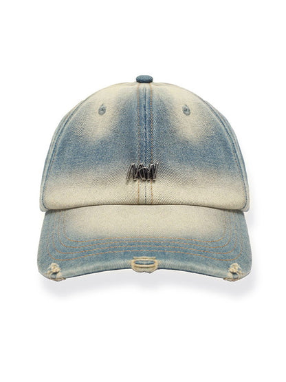 Denim Washed Damage Hat Cap