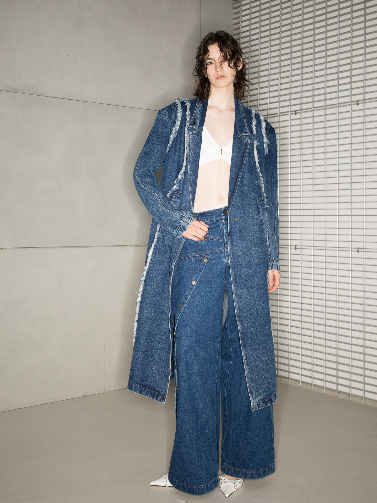 Unisex Long Tassel Oversize Long-Coat