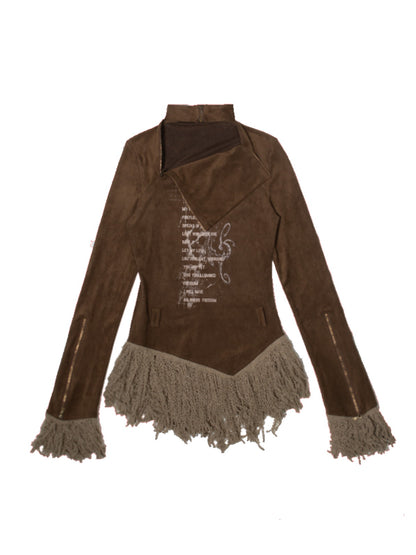 Tassel Nichi Western modische Wrap -Tops