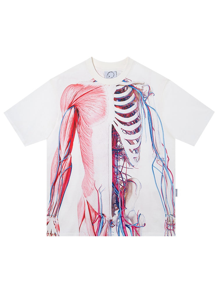 Human-body Unique Oversize T-shirt