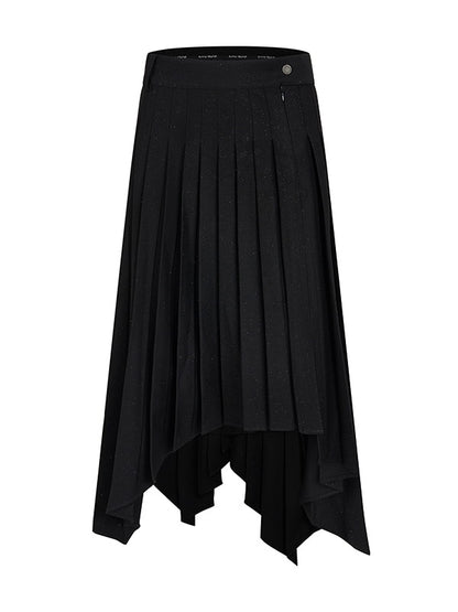 Asymétrie longue skirt long de l&