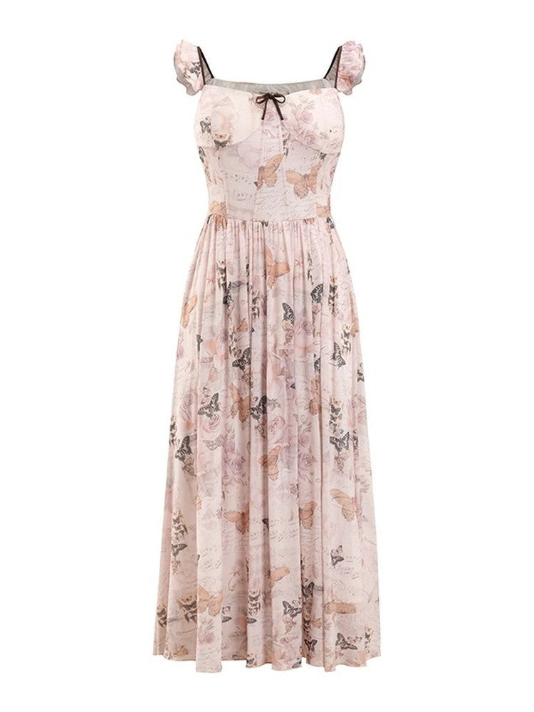 modest fairy dress Fairy Kingdom Cap Sleeve Maxi Dress main image 0
