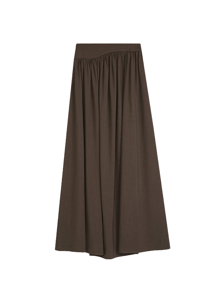 Balon Nichi Asymétrie Blouse et Long-Skirt