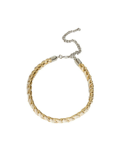 Rope Plate Casual Necklace