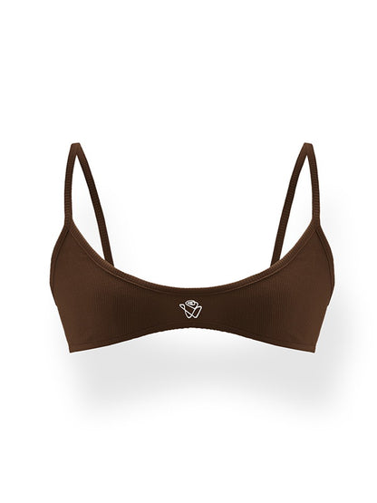 Stretch Embroidery Casual Innre Bra