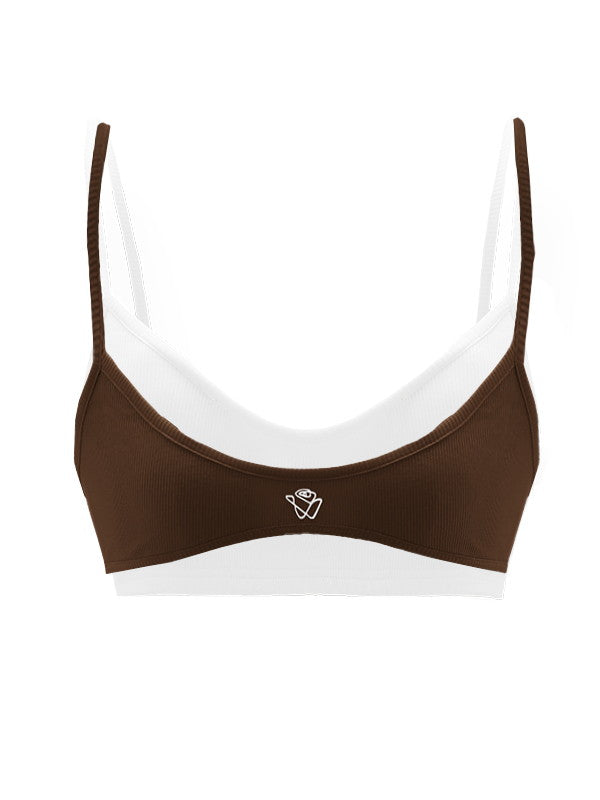 Stretch Embroidery Casual Innre Bra